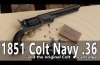 Original Colt 1851 Navy revolver meets original Colt cartridges